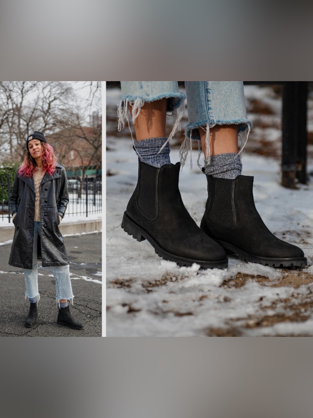 Ugg Black Chelsea Lug Boot - Women's Chelsea Ankle Boots